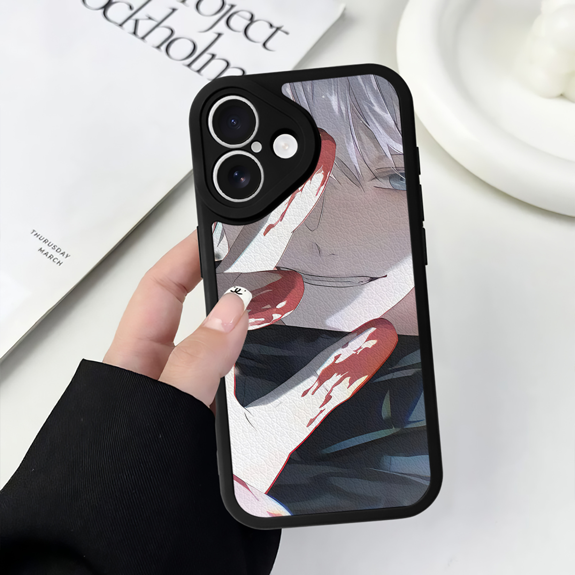 （画像用） SPY×FAMILY间谍家家酒 【iPhone 16シリーズ対応】シリコンスマホケース（レザー調） 材質：シリコン